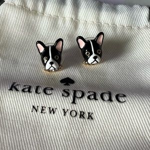 Kate Spade New York Antoine Dog Stud Earrings
